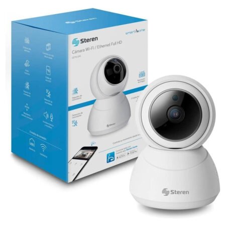 CAMARA WIFI CON MONITOREO POR INTERNET STEREN