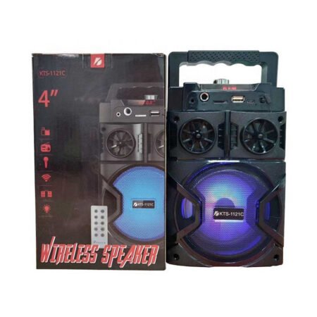 PARLANTE KTS-1121C AM/FM/RGB/USB CON CONTROL