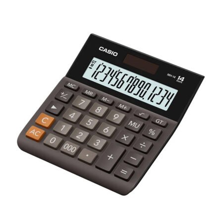 CALCULADORA CASIO PRACTICA 16 DIGITOS MH-16-BK-W-DP