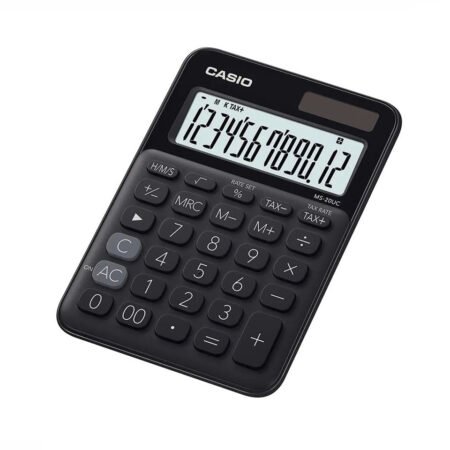 CALCULADORA CASIO COLORES12 DIGITOS MS-20UC