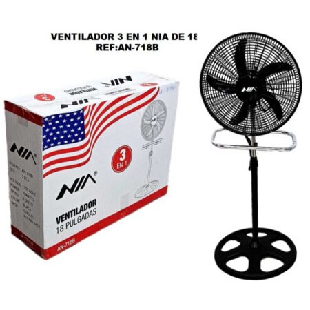 VENTILADOR DE PARED NIA 18" AN-1175