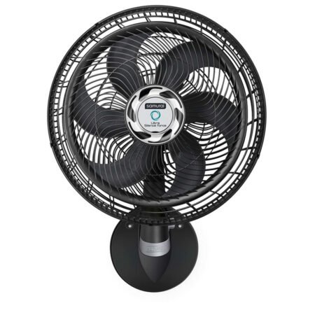 VENTILADOR SAMURAI SILENCE FORCE DE PARED BLANCO/NEGRO