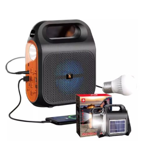PARLANTE RADIO CON CARGA SOLAR KTS-1837