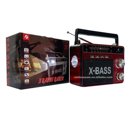 PARLANTE RADIO/BLUETOOTH/USB CON LUZ KTF-1466