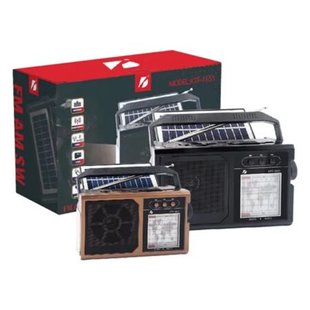 RADIO AM/FM/USB/BLUETOOTH PANEL SOLAR KTF-1651