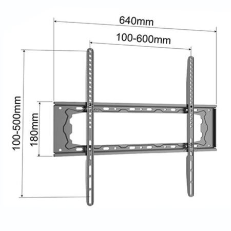 SOPORTE MOVIBLE ZENO TV 32" A 80" FB85-3 P
