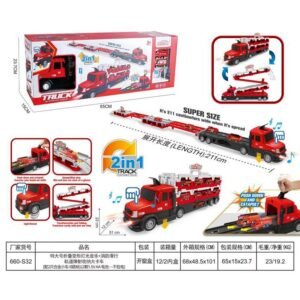 CAMION REMOLQUE CON LUZ Y SONIDO 660-S32