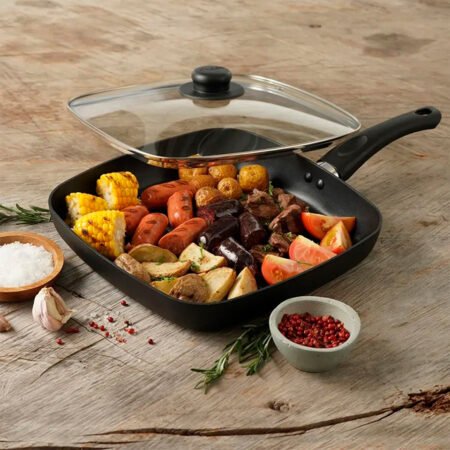 PLANCHA GRILL ALIADA 28*28 UNIVERSAL  L39289