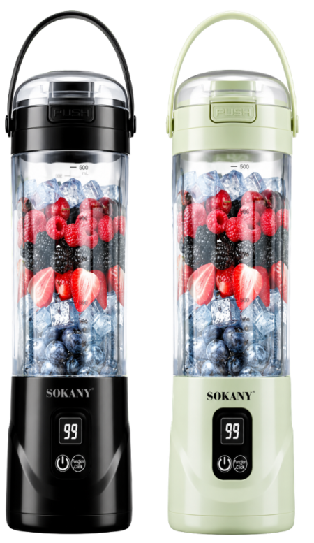 Licuadora portátil SOKANY– 500ml, carga USB