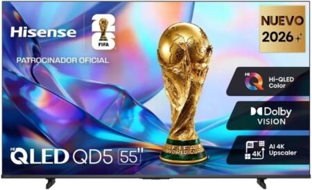 TELEVISOR HISENSE 55" 4K SMART 55A5NV
